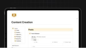 High-Impact Content Creation Planner