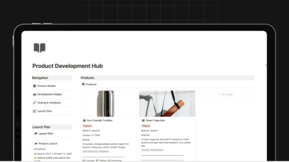 From-Idea-to-Launch Product Planner