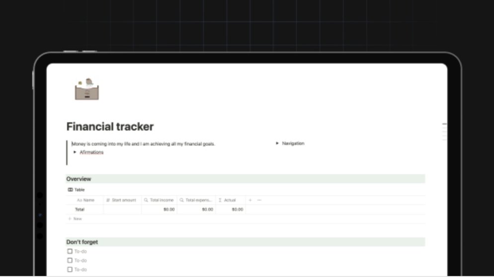 Stress-Free Personal & Business Finance Tracker