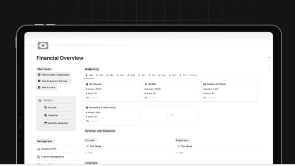 Cash-Flow-Focused Business Finance Tracker