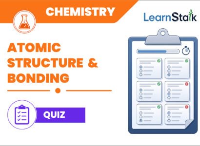 Atomic Structure & Bonding Practice Quiz