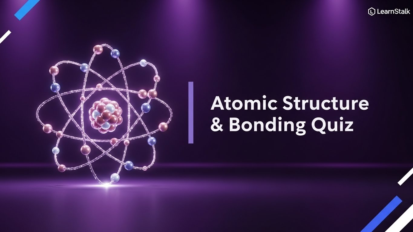 Atomic structure quiz