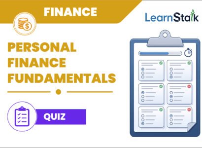 Personal Finance Fundamentals Quiz