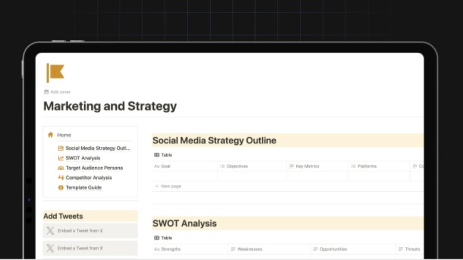 Marketing Strategy Planner That Drives Growth