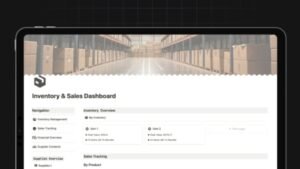Inventory & Sales Tracker for Growing Businesses