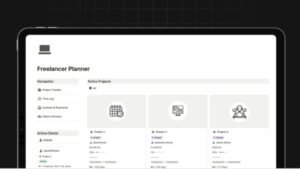 Freelancer Workflow & Income Planner