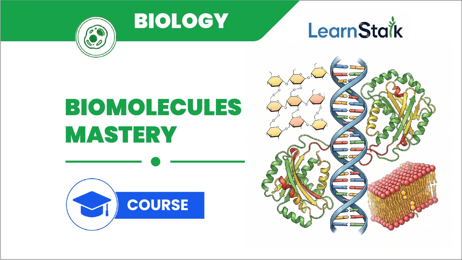 Biomolecules Mastery Course Biomolecules Mastery Course