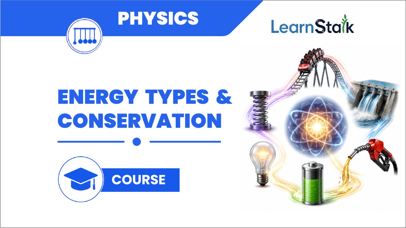 Energy Types & Conservation (Core Physics) Energy Types & Conservation (Core Physics)