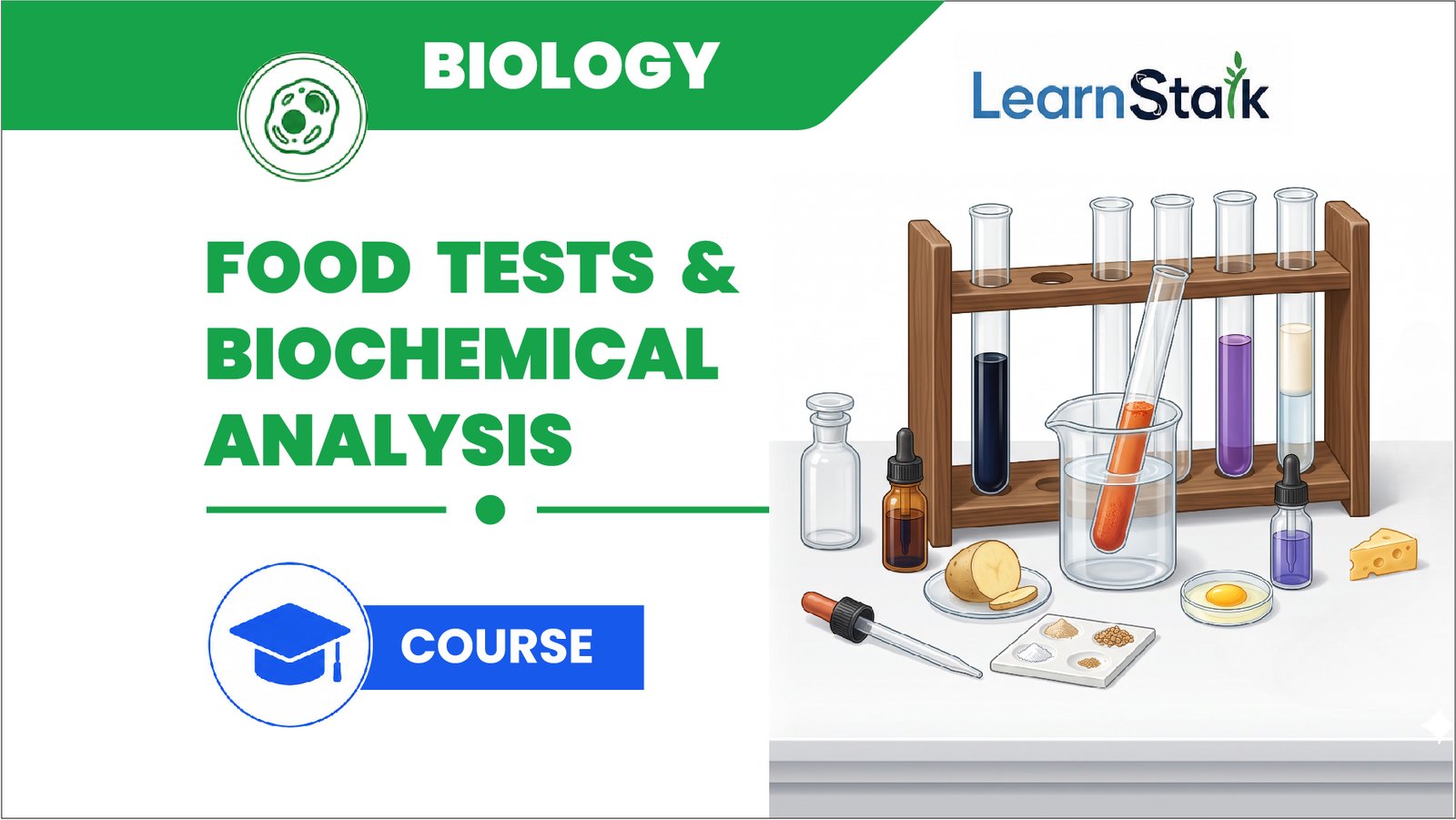 Food Tests & Biochemical Analysis