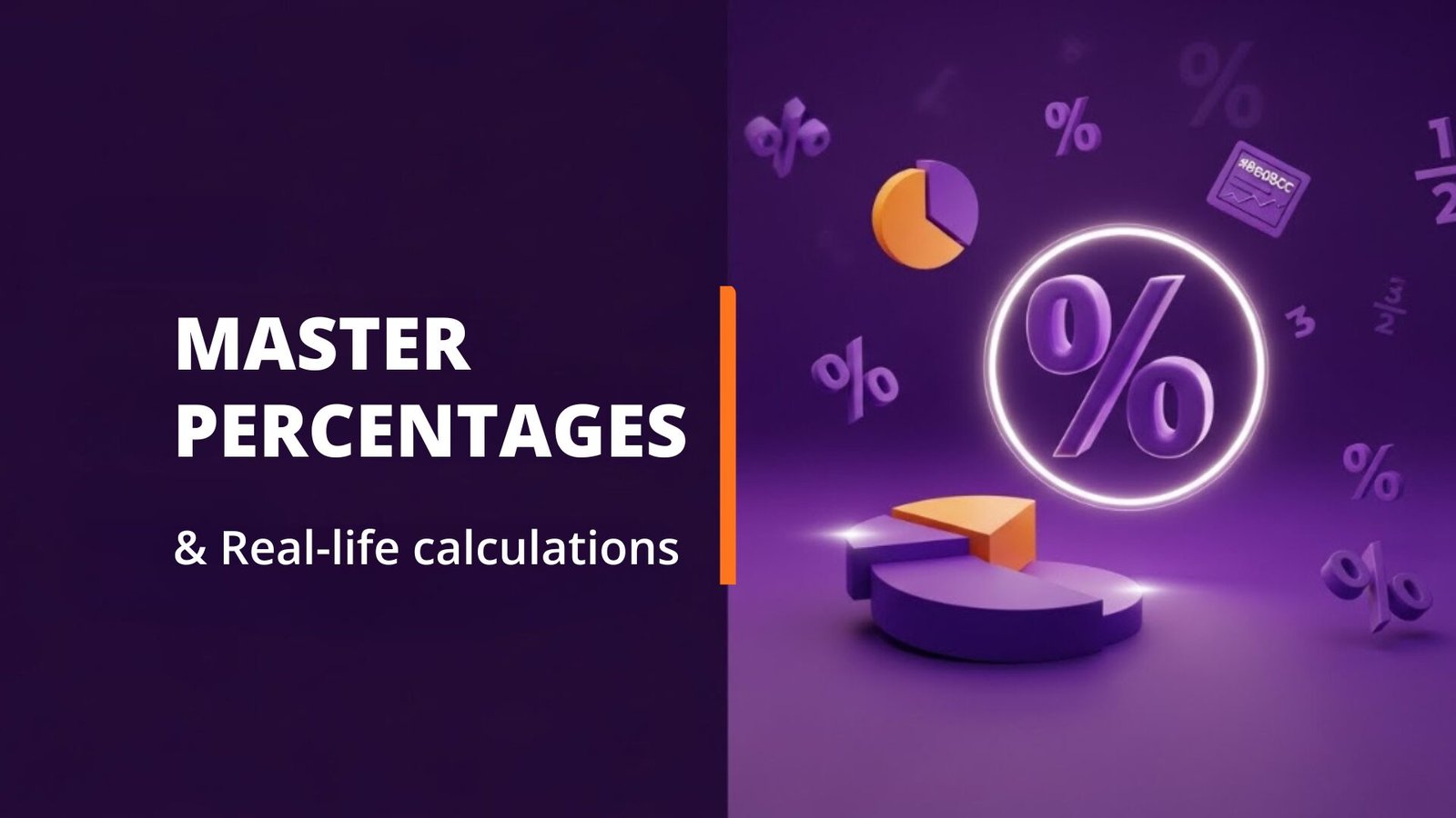 Percentages course