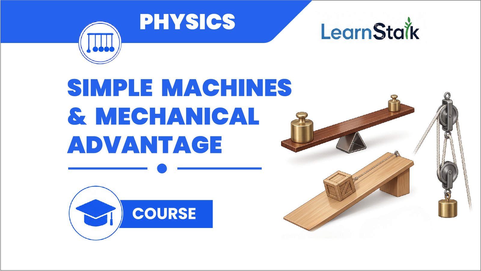 Simple Machines & Mechanical Advantage (Applied Physics) Simple Machines & Mechanical Advantage (Applied Physics)