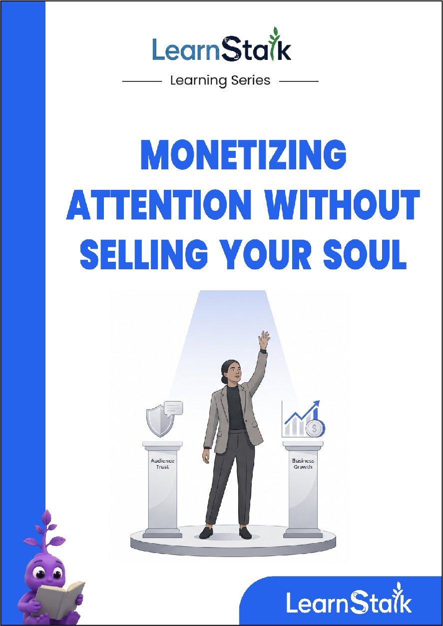 Monetizing Attention Without Selling Your Soul