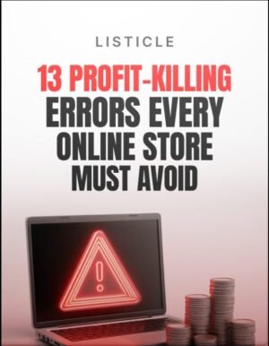 13 Profit-Killing Errors Every Online Store Must Avoid