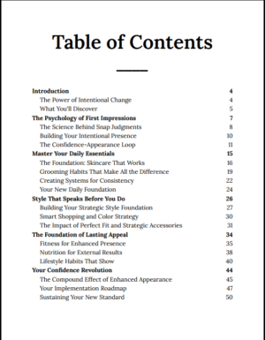 Confidence That Shows Before You Speak