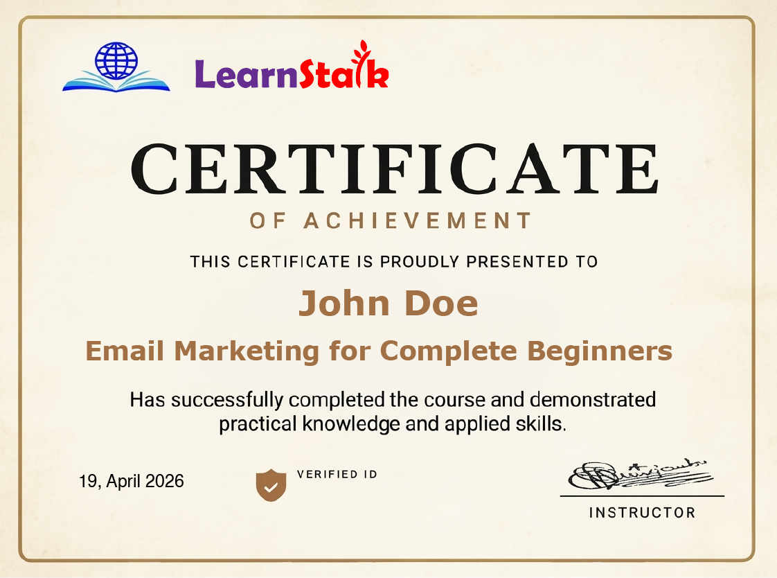 Email Marketing for Complete Beginners