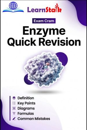 Enzymes Quick Revision Sheet
