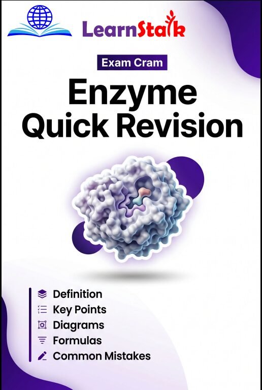 Enzymes Quick Revision Sheet