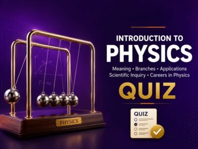 Introduction to Physics Quiz