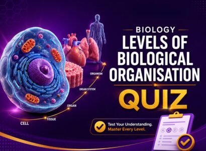 Levels of Biological Organisation Quiz