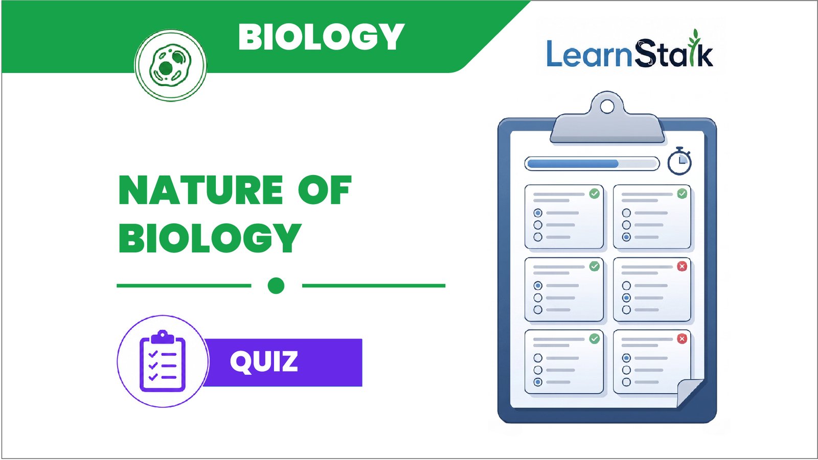 Nature of Biology quiz Nature of Biology quiz