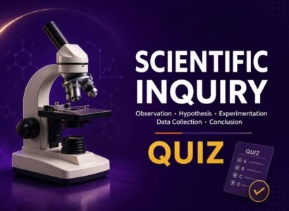 Scientific Inquiry Quiz