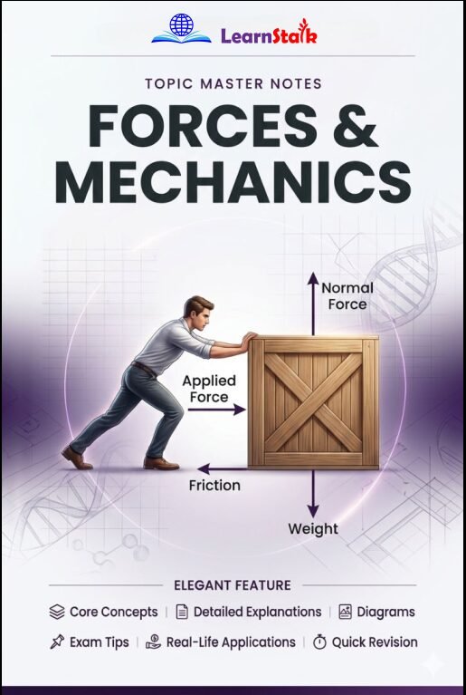 Forces & Mechanics – Topic Master Notes