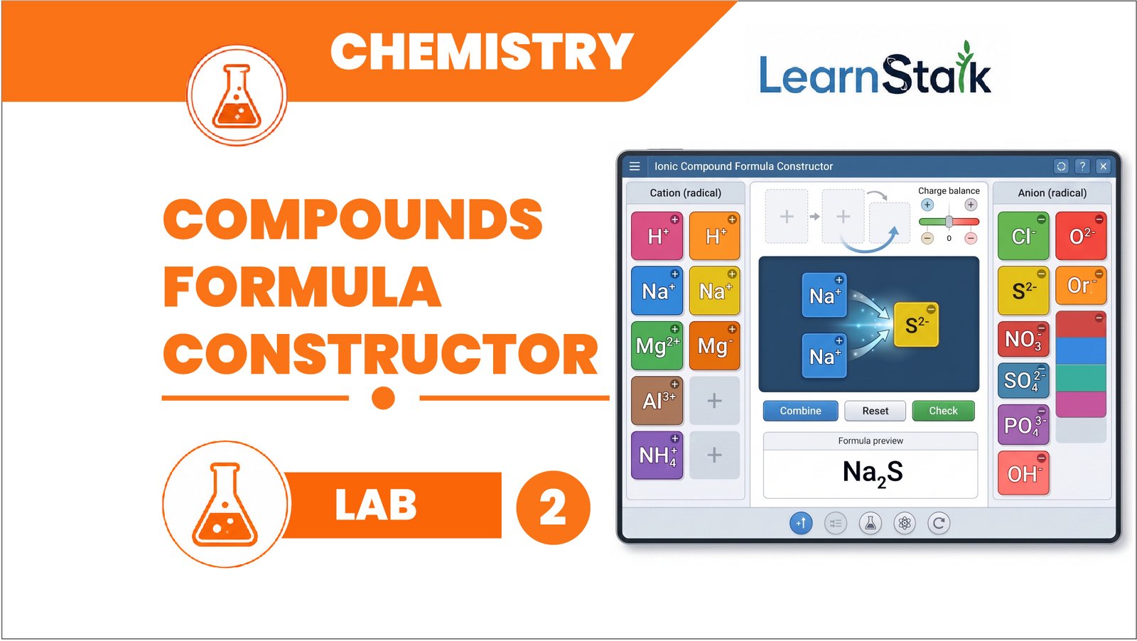 Radical Compounds Formula Constructor